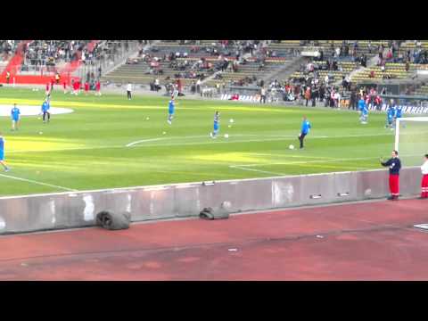 KSC - SSV Jahn Regensburg 14.05.2012 // Vor dem Spiel