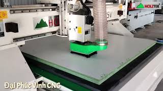 Máy cnc 1 đầu hút chân không cắt ván MDF cắt mica, picomat quảng cáo … RT-1325V