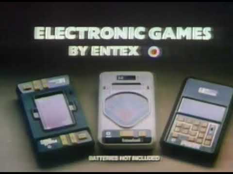 1979 Entex Handheld Electronic Games Commercial
