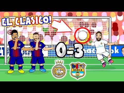 😲0-3! El Clasico 2017!😲 Real Madrid vs Barcelona (Parody Goals and Highlights Song)