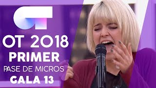&quot;CREEP&quot; - ALBA RECHE | PRIMER PASE DE MICROS GALA 13 | OT 2018
