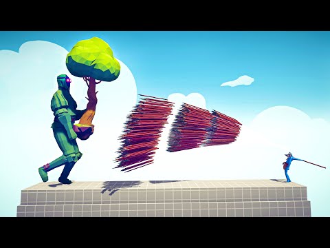 TREE GIANT ZOMBIE vs EVERY GOD - Totally Accurate Battle Simulator TABS