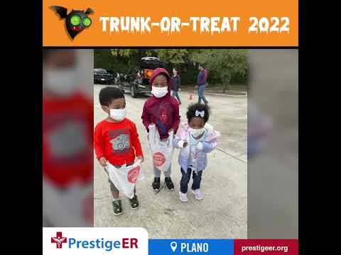 Trunk or Treat 2022 at Prestige ER in Plano