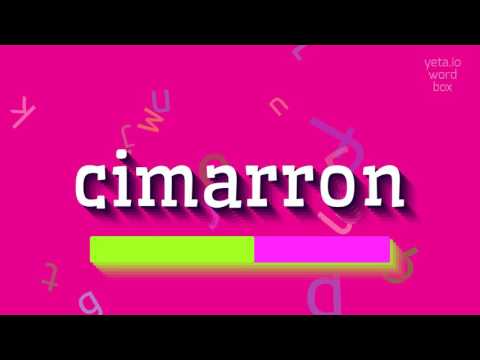 How to say "cimarron"! (High Quality Voices)