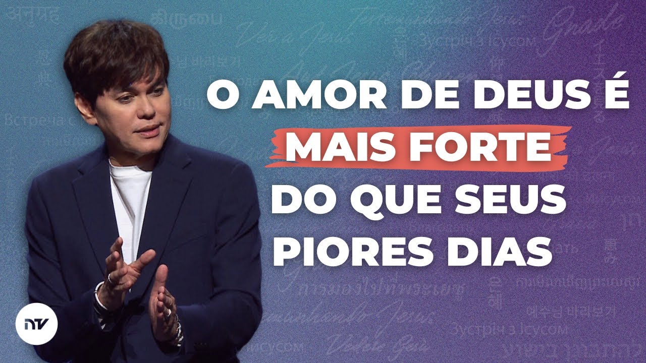 Liberdade do espírito da Depressão | Joseph Prince | New Creation TV Português