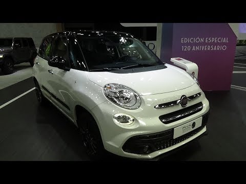2019 Fiat 500L 120 th Anniversary 1.4 95 - Exterior and Interior - Automobile Barcelona 2019