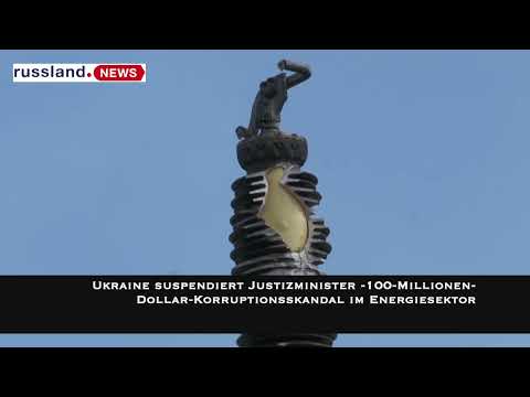 Ukraine suspendiert Justizminister – 100 Millionen Dollar-Korruptionsskandal im Energiesektor