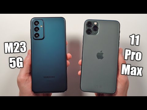 Samsung M23 5G vs iPhone 11 Pro Max 🔥 Speed Test