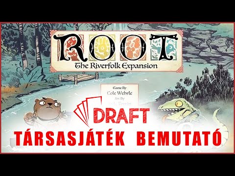 Root - Riverfolk kiegészítő bemutató - :: DRAFT :: Társasjáték vlog