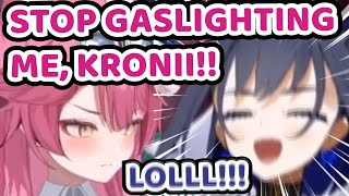 Raora Got Gaslit by Kronii SO CASUALLY and She Couldn't Stop Laughing About It