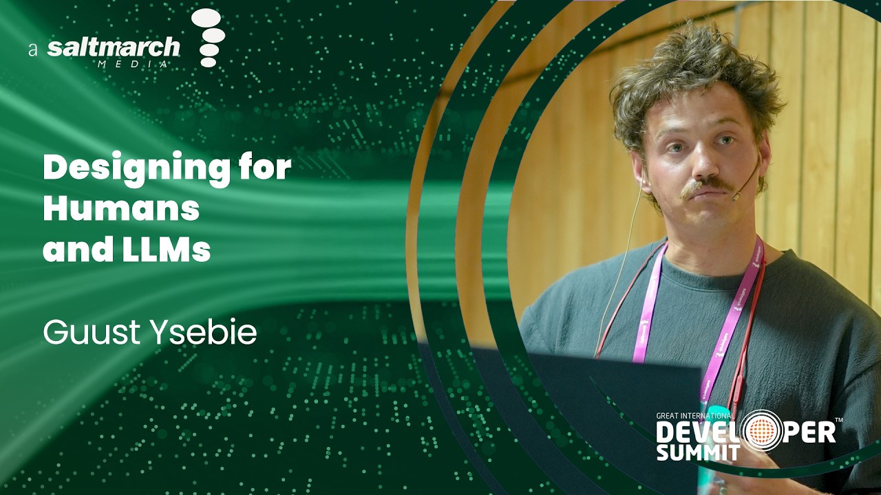 Your Users Are Not Just Human: Designing Systems for People and LLMs - Guust Ysebie