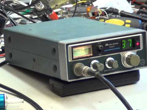 Midland 2001, UK (CB 27/81) CB radio (Mobile) - On The Air Test