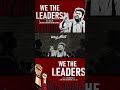WE THE LEADERS | Official Anthem | Full Song👇