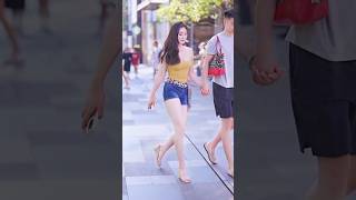 beautiful girl street fashion tiktok #chinesefashion #mejoresstreetfashion #shorts