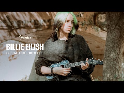 Fender Billie Eilish Signature Ukulele - Uke Black image 9
