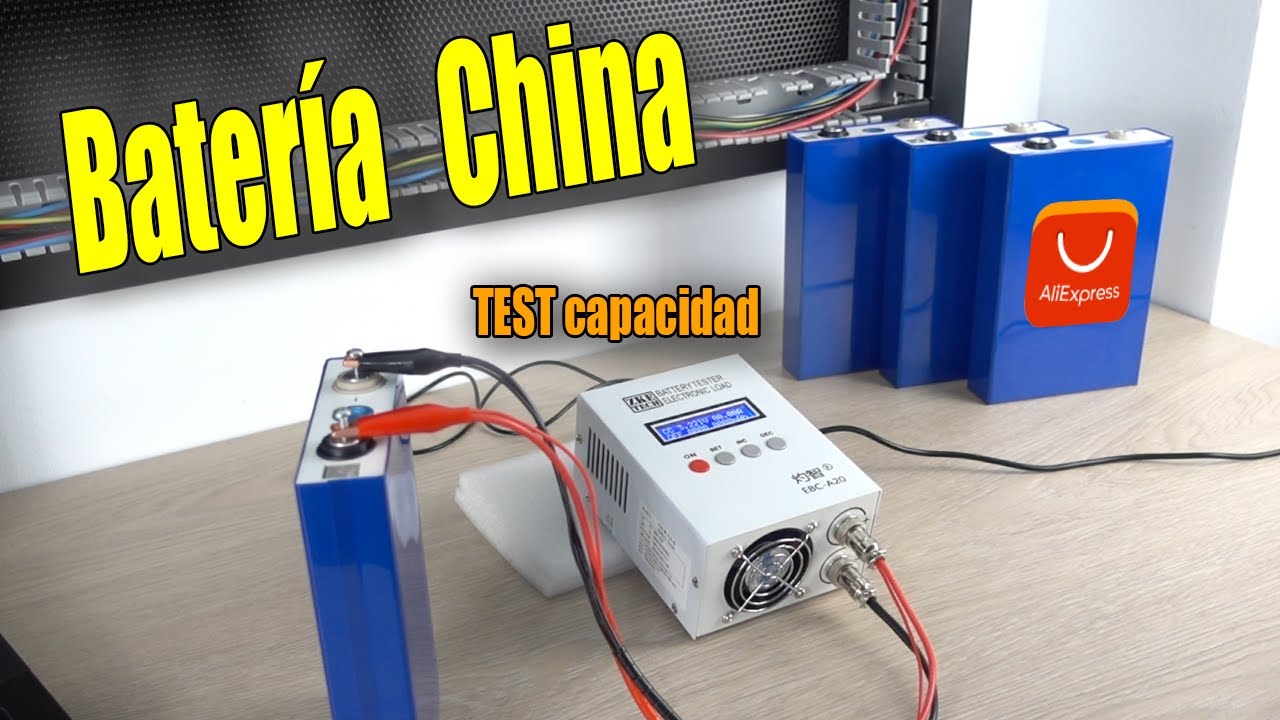 LiFePO4 prismática China AllExpress (Test ZKE EBC-A20)