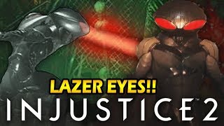 Injustice 2 - Black Manta in-Game First Look + Fighter Pack 2 Gameplay Predictions!