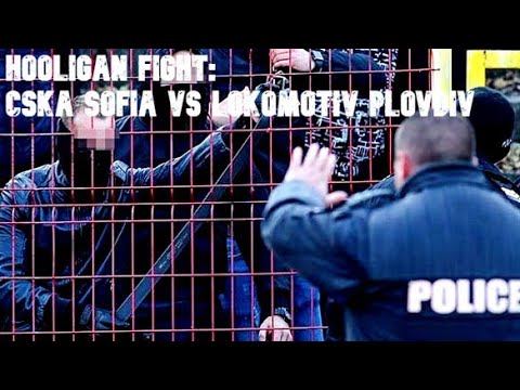 hooligan fight: CSKA Sofia vs Lokomotiv Plovdiv 31.10.2021 riot (ZSKA Sofia vs. Lokomotive Plowdiw)
