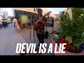 Tommy Richman DEVIL IS A LIE Acoustic Cover Gets Security Called On Me BUT WE STILL JAM