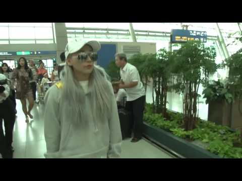 2NE1 CL最新機場拍：慵懶運動裝隨性