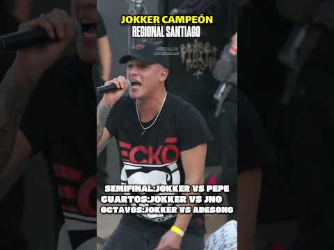 JOKKER CAMPEÓN DE LA MEJOR REGIONAL DEL AÑO #rap #freestyle #redbull #chile