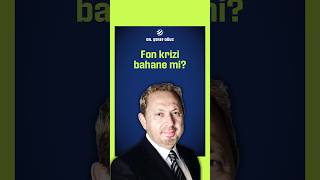 Fon Krizi Şirketlerin Borçlarını Ödememe Bahanesi mi Oldu? | Dr.Şeref Oğuz
