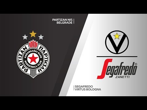 Partizan NIS Belgrade - Segafredo Virtus Bologna Highlights | 7DAYS EuroCup, T16 Round 1