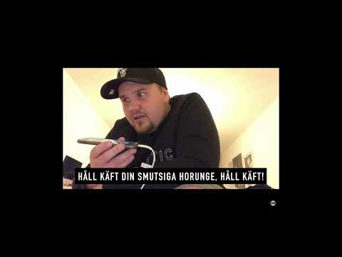 Cluee News ringer upp ANJO! "Håll käft din smutsiga horunge! Håll käft!" (Hemlig video)