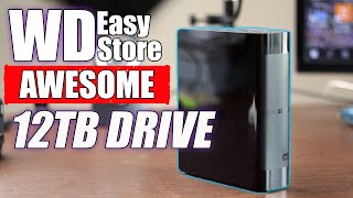 WD EasyStore 12TB External HDD Review | Affordable High-Capacity Backup Drive!