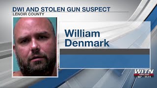 Duplin County felon behind bars on DWI and stolen gun charges