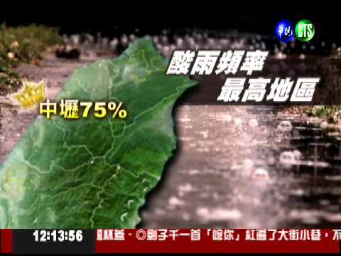 台灣酸雨嚴重 酸度等同蕃茄汁!