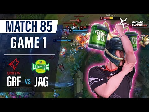 GRF vs JAG | Match85 Game1 H/L | 2019 LCK Summer