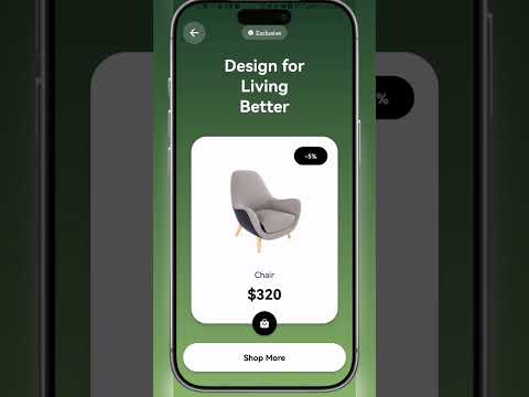 Build a Modern Furniture App UI with React Native Expo