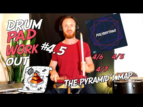 Drum Pad Work Out #4.5: The Pyramid's Map (NOT EASY)