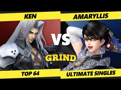 Pre-Glitch Grind  - KEN (Sonic, Sephiroth) Vs. Amaryllis (Bayonetta) Smash Ultimate Tournament