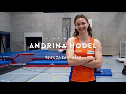 Andrina Hodel - Newcomerin Thurgauer Sportpreis 2020