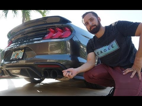 New exhaust for the Stang (Ford Performance by Borla Extreme cat-back exhaust)