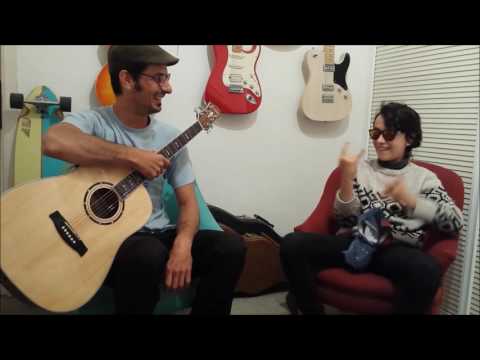 Epic blindfold acoustic guitar battle! Martin D15m Vs. Taylor 214e Vs. Hagstrom Siljan