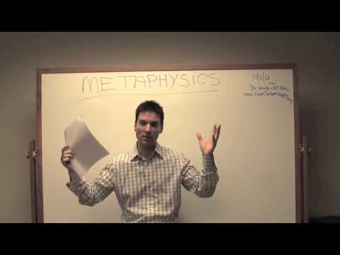 Metaphysics - The Reality Behind What You Believe About Yourself