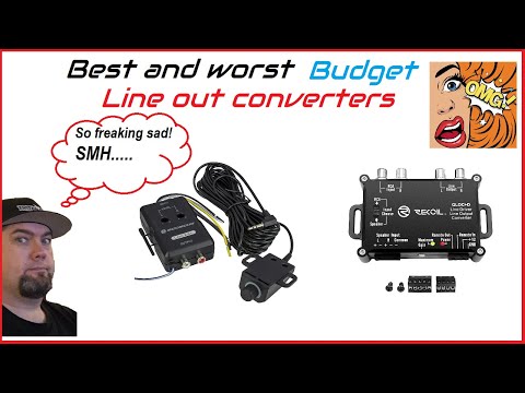 Best and worst Budget Line out converters Recoil QLOCD Scosche LOC2SL