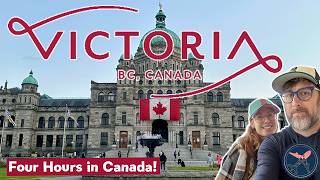 Our Last Alaska Cruise Stop: Exploring Beautiful Victoria BC at Sunset | Quantum of the Seas