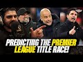 PREDICTING THE PREMIER LEAGUE TITLE RACE! 🤔 Arsenal vs Man City vs Liverpool!