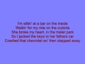Rehab Bartender Song Lyrics CLEAN
