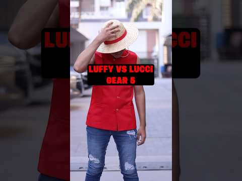 LUFFY VS LUCCI GEAR 5 FIGHT🔥 #anime #onepiece #luffy #luffygear5