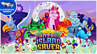 ISLAND SAVER Fantasy Island DLC PS4 Pro Full Game Gameplay 100% All Eggs