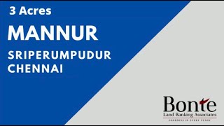  Industrial Land for Sale in Sriperumbudur, Chennai