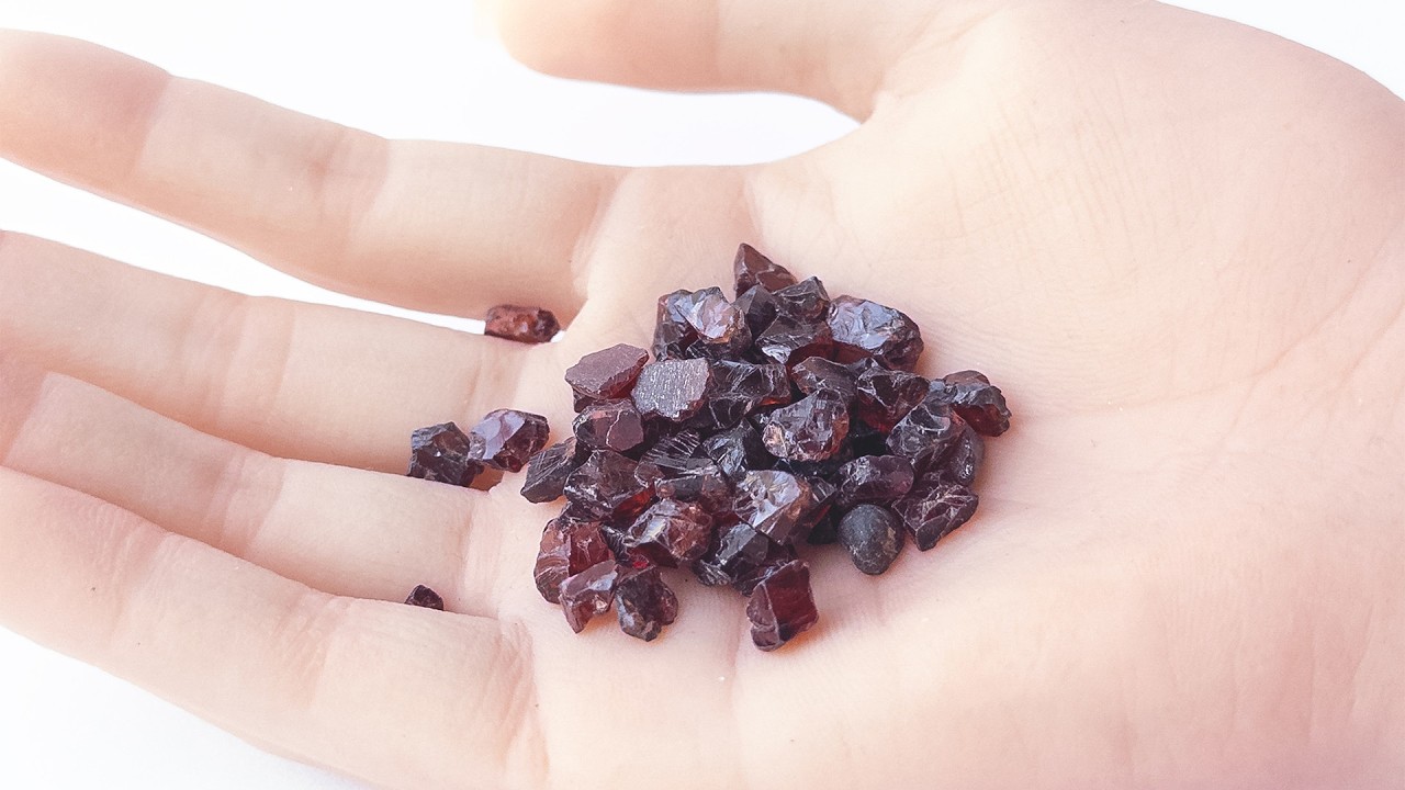 Garnet | Undrilled Rough | 4-5mm Bead Size | 60 Pieces | 99 Carats video