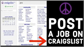 How to Post a Job on Craigslist Publish a Job on Craigslist on PC 2024