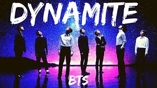 Dynamite - BTS (방탄소년단) (Lyrics)| English Songs with lyrics | tik tok song | trending song