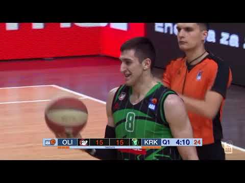 ABA Liga 2018/19, Round 11 match: Petrol Olimpija - Krka (16.12.2018)